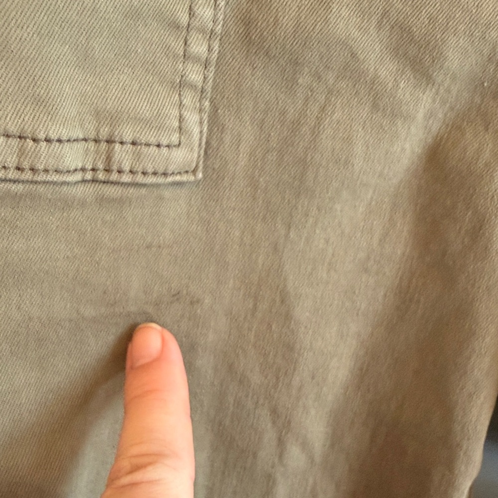 Olive Straight Leg Women's Pants - Picture 7 of 9